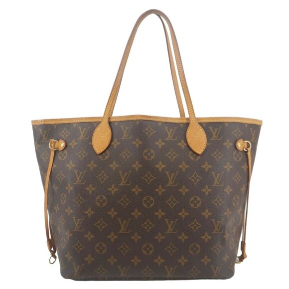 Louis Vuitton  Neverfull MM Monogram Canvas Shoulder Bag Brown - Picture 1 of 14